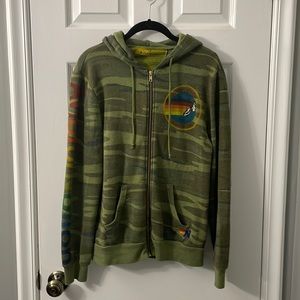Awesome Aviator Nation Austin camo hoodie
